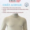Áo Len Nam Owen ALC266516_BE Trắng Regular Fit chất liệu len acrylic cotton