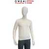Áo Len Nam Owen ALC266516_BE Trắng Regular Fit chất liệu len acrylic cotton
