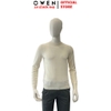 Áo Len Nam Owen ALC266516_BE Trắng Regular Fit chất liệu len acrylic cotton