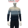 Áo len nam Owen ALC256038 màu xanh dáng ôm slim fit cổ tròn chất liệu len acrylic polyester