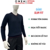 Áo len nam Owen ALC256041 màu xanh tím than dáng ôm slim fit chất liệu Acrylic polyester