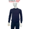 Áo Len Nam Owen ALC266516_NA Xanh Tím Than Regular Fit chất liệu len acrylic cotton