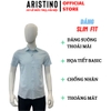 Áo Sơ Mi Nam Ngắn Tay Aristino ASS077FAH2 Xanh In