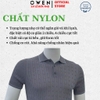 Áo Polo len ngắn tay Owen ALP251306N màu xám đậm dáng suông regular fit chất liệu Rayon