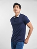 Áo Thun polo Nam Tay Ngắn Có Cổ Owen APT231406 màu xanh navy dáng body fit vải cotton