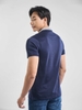 Áo Thun polo Nam Tay Ngắn Có Cổ Owen APT231406 màu xanh navy dáng body fit vải cotton