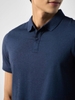 Áo Thun polo Nam Tay Ngắn Có Cổ Owen APV231358 màu navy melange dáng body fit vải cotton