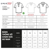 Áo thun polo Nam Tay Ngắn Có Cổ Owen APV253618 màu đen in họa tiết dáng suông tà bằng xẻ tà chất liệu cotton