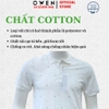 Áo Thun polo Nam Tay Ngắn Có Cổ Owen APV262037 màu trắng dáng suông body fit xẻ tà chất liệu cotton spandex