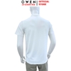 Áo thun polo Nam Tay Ngắn Có Cổ Owen APV262042 màu trắng dáng body fit tà bằng xẻ tà chất liệu nylon spandex