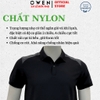 Áo thun polo Nam Tay Ngắn Có Cổ Owen APV262045 màu đen chất liệu nylon spandex
