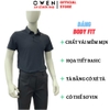 Áo Thun polo Nam Tay Ngắn Có Cổ Owen APV262053 màu xanh tím than dáng suông body fit xẻ tà chất liệu nylon spandex