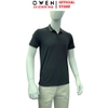Áo thun polo Nam Tay Ngắn Có Cổ Owen APV262056 màu xanh đậm dáng suông body fit xẻ tà chất liệu nylon spandex