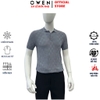 Áo Polo len ngắn tay Owen APL251308N màu xám đậm dáng suông regular fit chất liệu Rayon