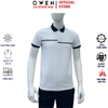 Áo thun polo Nam Tay Ngắn Có Cổ Owen APV253649 màu xám dáng suông body fit tà bằng có túi chất liệu nylon spandex