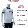 Áo thun polo Nam Tay Ngắn Có Cổ Owen APV253649 màu xám dáng suông body fit tà bằng có túi chất liệu nylon spandex