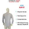 Áo Sơ Mi Nam Tay Dài Owen AS260699D Xám Nhạt Slim Fit Không Túi  chất liệu nylon spandex