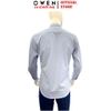 Áo sơ mi nam tay dài Owen AR240595DT màu xám nhạt dáng suông regular fit tà lượn có túi chất liệu modal spandex