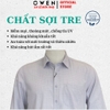 Áo Sơ Mi Nam Tay Dài Owen AF260644DT Xám Plus Size Bamboo