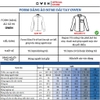 Áo Sơ Mi Nam Tay Dài Owen AR240721DT màu xanh tím than họa tiết tam giác nhí dáng suông regular fit tà lượn có túi chất liệu Spandex