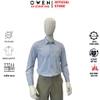 Áo Sơ Mi Nam Tay Dài Owen AR260018DT Xanh Nhạt Regular Fit Có Túi