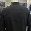 Áo Khoác Jacket Owen JK231604 màu đen họa tiết dáng regular fit  vải polyester