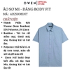 Áo sơ mi nam tay ngắn Owen AB250081NT màu xanh nhạt dáng suông body fit tà bằng có túi chất liệu Bambo linen