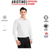 Áo Sơ Mi Trắng Nam Dài Tay Aristino ALSR01F Slim Fit 100% Polyester