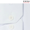Áo sơ mi trắng nam Owen AS240103D – Slim Fit - dài tay - không túi ngực - vải sợi sồi (AS221199D -AS230329D)