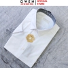 Áo Sơ Mi Trắng Nam Tay Ngắn Owen AS260524NV Slim Fit Không Túi