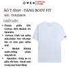 Áo Thun Nam Tay Ngắn Không Cổ Owen TSN253676 màu trắng dáng relax fit cổ tròn chất liệu cotton modal