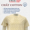Áo thun nam Tay Ngắn Không Cổ Owen TSN260135 màu be dáng suông relax fit cổ tròn chất liệu cotton spandex