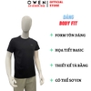Áo T-Shirt Nam Owen TSN260130 Đen Cổ Tròn 100% Cotton
