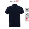 Áo Thun polo Nam Tay Ngắn Có Cổ Owen APV231378 màu navy dáng body fit vải cotton