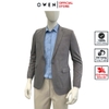 Áo Demi - Blazer Owen BLS256118 màu xám đậm dáng slim fit 1 cúc tà xẻ sau chất vải polyester