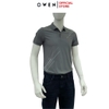 Áo Thun polo Nam Tay Ngắn Có Cổ Owen APV253643 màu xám đậm dáng suông body fit xẻ tà chắt liệu nylon Spandex