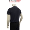 Áo Thun polo Nam Tay Ngắn Có Cổ Owen APV257002 màu xanh tím than dáng suông body fit tà xẻ hai bên chất liệu nylon spandex