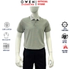 Áo Thun polo Nam Tay Ngắn Có Cổ Owen APV257024 màu xám dáng suông body fit tà xẻ hai bên chất liệu cotton spandex