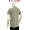 Áo Thun polo Nam Tay Ngắn Có Cổ Owen APV257024 màu xám dáng suông body fit tà xẻ hai bên chất liệu cotton spandex