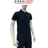 Áo Thun polo Nam Tay Ngắn Có Cổ Owen APV257137 màu xanh tím than dáng suông body fit tà xẻ hai bên chất liệu cotton spandex