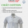 Áo thun polo Nam Tay Ngắn Có Cổ Owen APV262010 màu trắng dáng body fit tà bằng xẻ tà chất liệu cotton polyester spandex