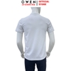 Áo thun polo Nam Tay Ngắn Có Cổ Owen APV262010 màu trắng dáng body fit tà bằng xẻ tà chất liệu cotton polyester spandex