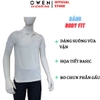Áo Thun polo Nam Tay Ngắn Có Cổ Owen APV262048 màu trắng dáng suông body fit xẻ tà chất liệu nylon spandex