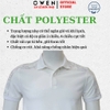 Áo Thun polo Nam Tay Ngắn Có Cổ Owen APV262048 màu trắng dáng suông body fit xẻ tà chất liệu nylon spandex