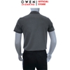 Áo Thun polo Nam Tay Ngắn Có Cổ Owen APV262049 màu xám dáng suông body fit xẻ tà chất liệu nylon spandex