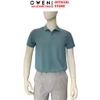 Áo thun polo Nam Tay Ngắn Có Cổ Owen APV262050 màu xanh dáng suông body fit xẻ tà chất liệu nylon spandex