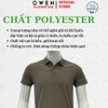 Áo Thun polo Nam Tay Ngắn Có Cổ Owen APV262058 màu nâu dáng suông body fit xẻ tà chất liệu nylon spandex