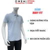 Áo thun polo Nam Tay Ngắn Có Cổ Owen APV262065 màu xanh nhạt dáng suông body fit xẻ tà chất liệu polyester