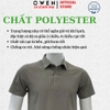 Áo Thun polo Nam Tay Ngắn Có Cổ Owen APV262066 màu xám dáng suông body fit xẻ tà chất liệu polyester