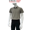 Áo Thun polo Nam Tay Ngắn Có Cổ Owen APV262066 màu xám dáng suông body fit xẻ tà chất liệu polyester